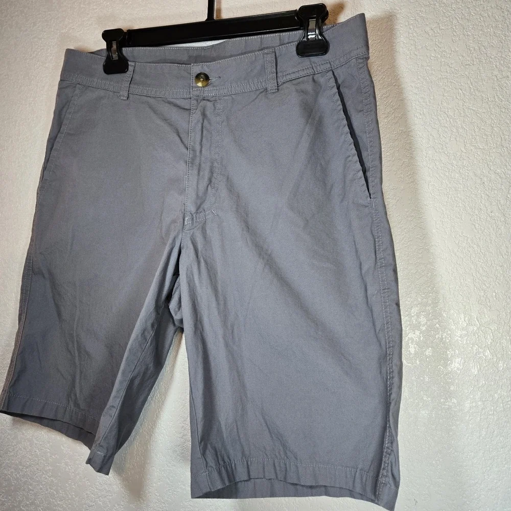 Columbia Sportswear Men's Gray Chino Golf Shorts Size‎ 32W 10